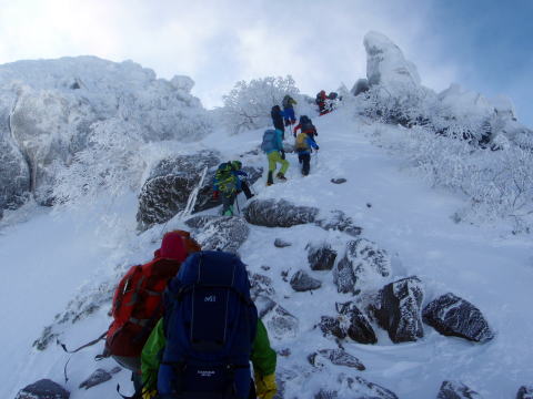 2014.12.20-21　八ヶ岳 天狗岳（雪山）