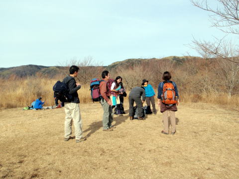 2013.1.6　湯河原幕山（新年山行）（尾根歩き・イベント）