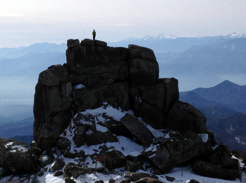 2013.1.13-14　金峰山（雪山）
