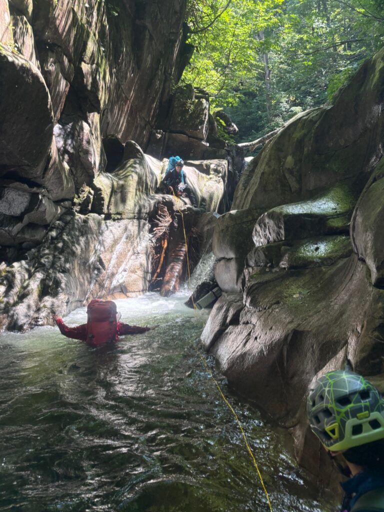 2025.8.30-31 谷川 万太郎谷本谷(沢登り)