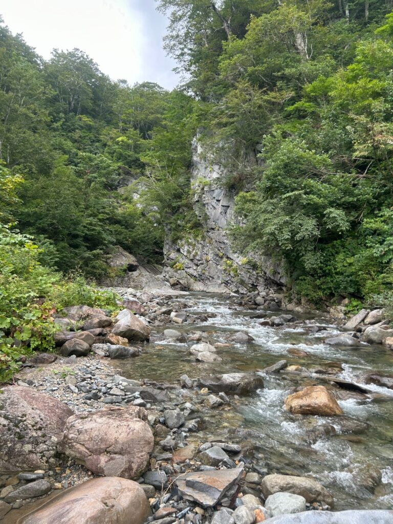 2025.9.27-28　湯檜曽川本谷（沢登り）