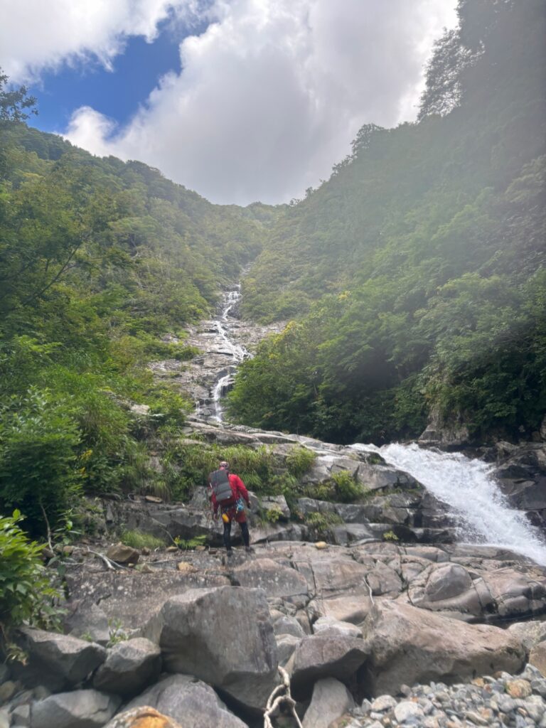 2025.9.27-28　湯檜曽川本谷（沢登り）