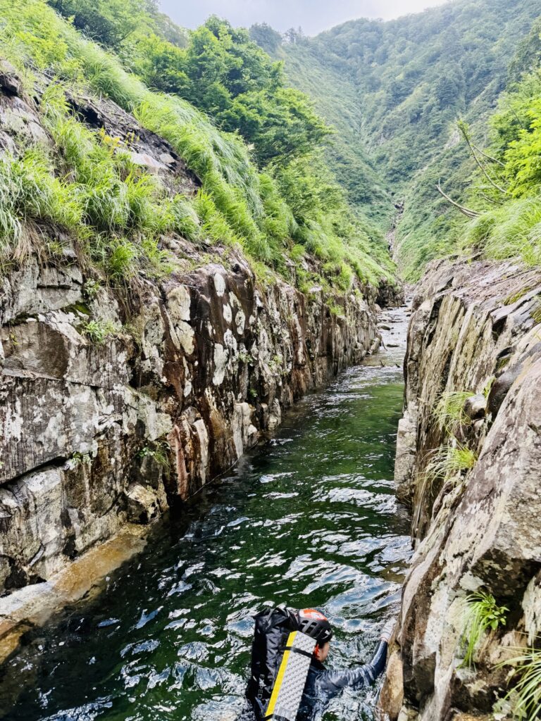 2025.9.27-28　湯檜曽川本谷（沢登り）