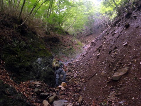 2011.6.12　丹沢 懸垂岩　モミソ沢（沢登り）