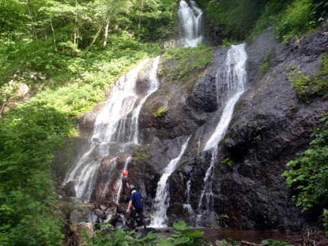 2011.8.6-7　阿武隈川本谷（沢登り）