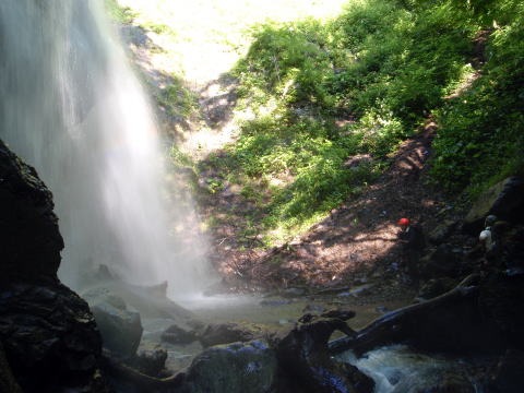 2011.8.6-7　阿武隈川本谷（沢登り）