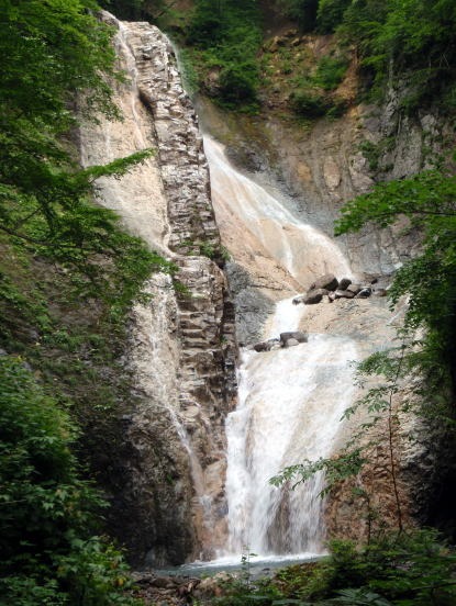 2011.8.6-7　阿武隈川本谷（沢登り）