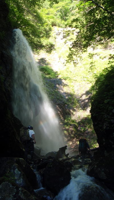 2011.8.6-7　阿武隈川本谷（沢登り）