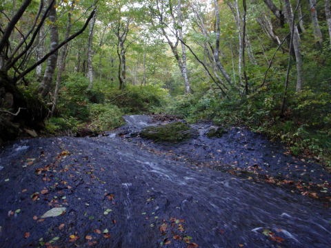 2011.10.8-10　穴堂沢 カケス沢（沢登り）