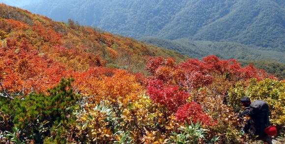 2011.10.8-10　穴堂沢 カケス沢（沢登り）