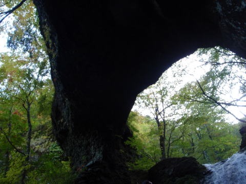 2011.10.8-10　穴堂沢 カケス沢（沢登り）