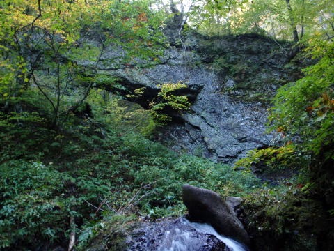2011.10.8-10　穴堂沢 カケス沢（沢登り）