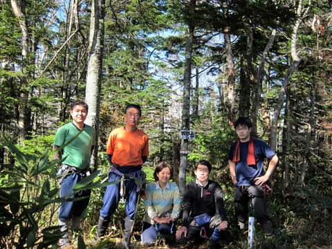 2011.10.15　大薙沢右俣 四郎沢（沢登り）