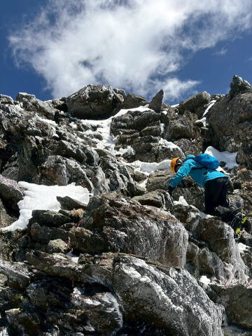 2025.5.3-5 南ア・三伏峠~塩見岳(天狗岩)(雪山)