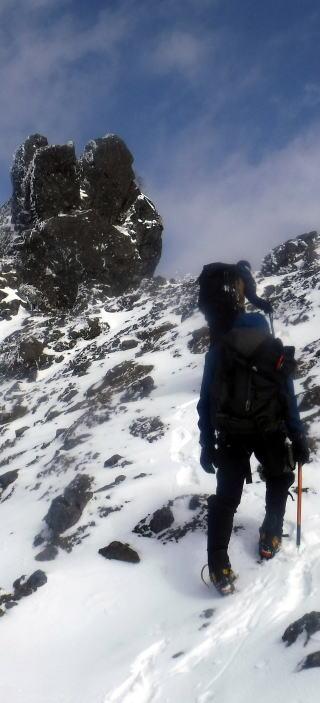 2025.3.29-30 八ツ・権現岳(雪山)