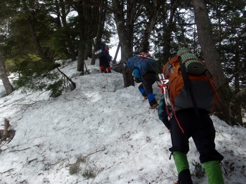 2011.5.3-5　鹿島槍ヶ岳（雪山）