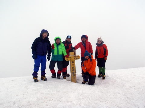 2011.5.3-5　鹿島槍ヶ岳（雪山）