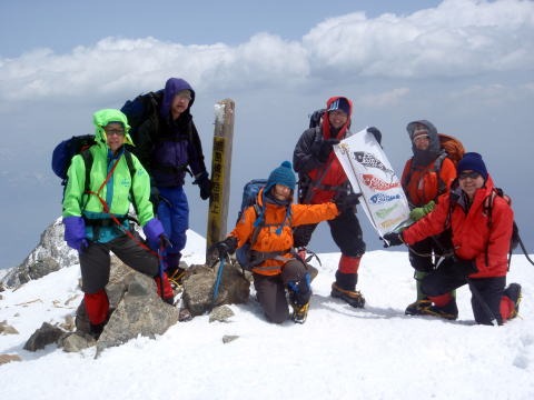 2011.5.3-5　鹿島槍ヶ岳（雪山）