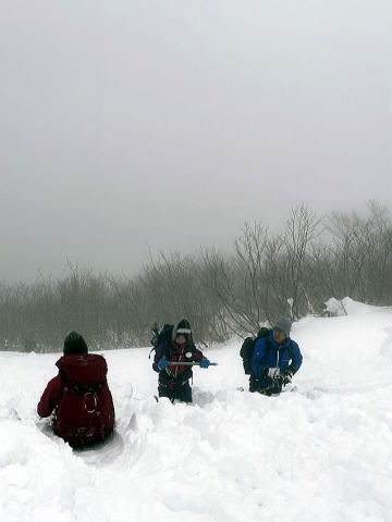 2022.12.17-18　谷川・天神尾根（雪トレ）（雪山）