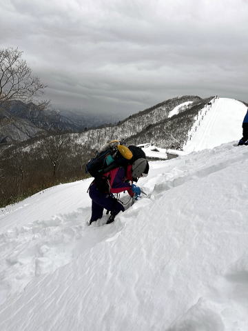 2022.12.17-18　谷川・天神尾根（雪トレ）（雪山）