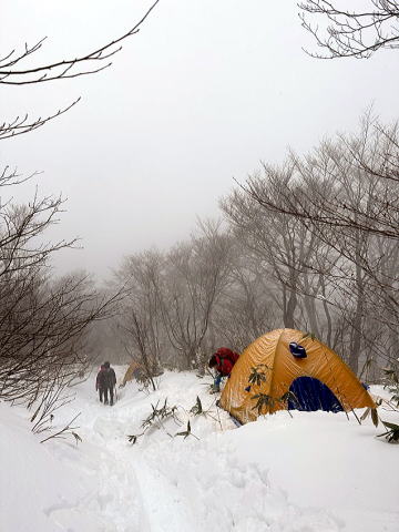 2022.12.17-18　谷川・天神尾根（雪トレ）（雪山）