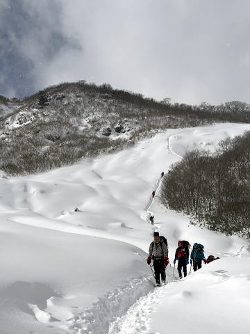 2022.12.17-18　谷川・天神尾根（雪トレ）（雪山）