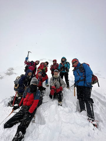 2022.12.17-18　谷川・天神尾根（雪トレ）（雪山）