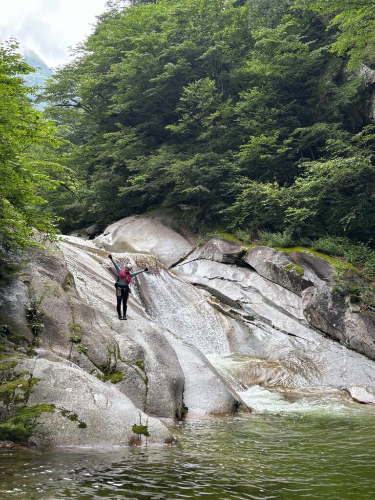 2026.7.19-20　尾白川 鞍掛沢・乗越沢（沢登り）