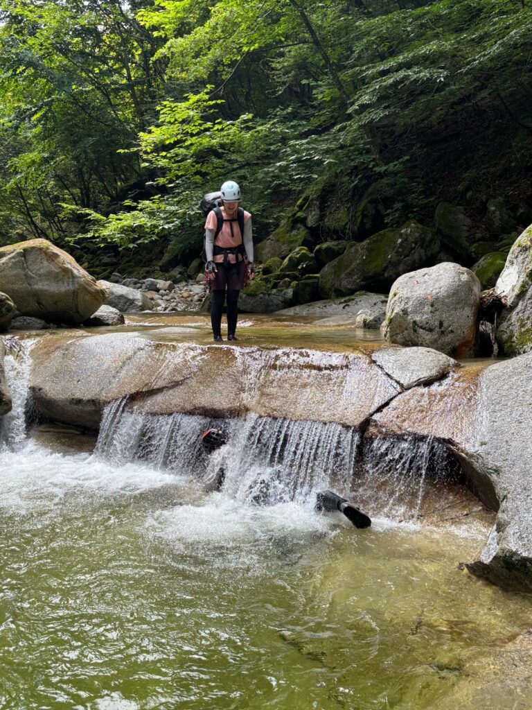 2026.7.19-20　尾白川 鞍掛沢・乗越沢（沢登り）