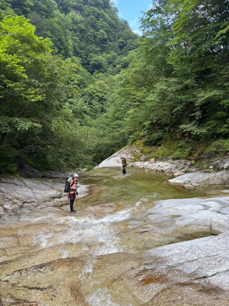 2026.7.19-20　尾白川 鞍掛沢・乗越沢（沢登り）