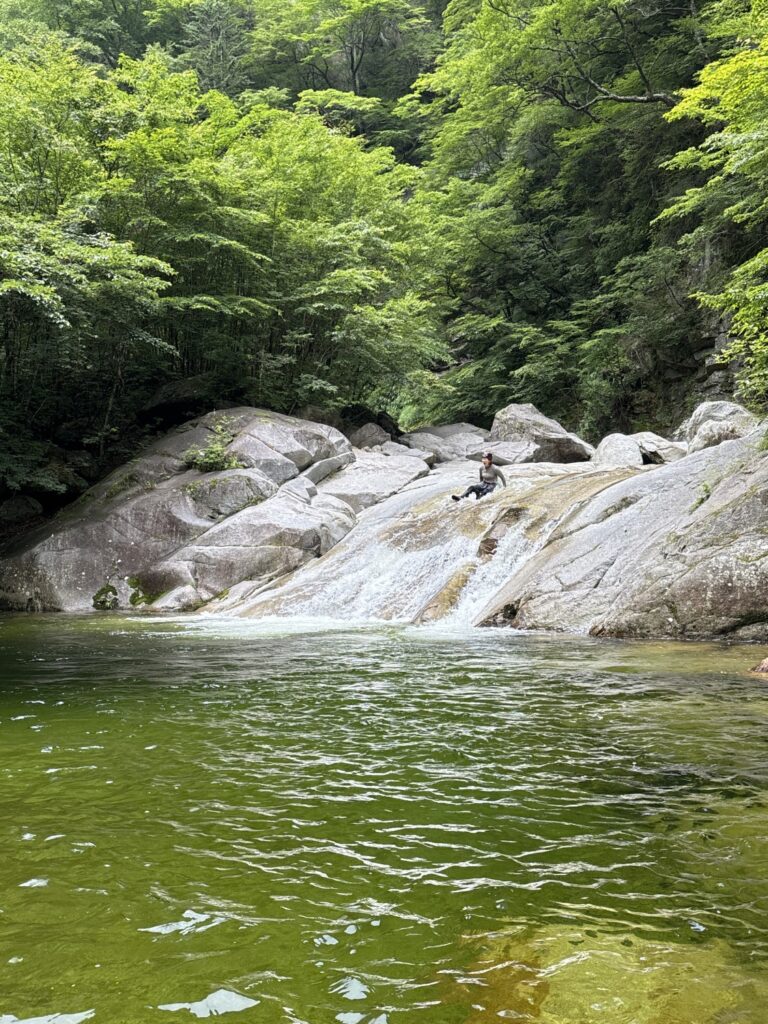 2026.7.19-20　尾白川 鞍掛沢・乗越沢（沢登り）