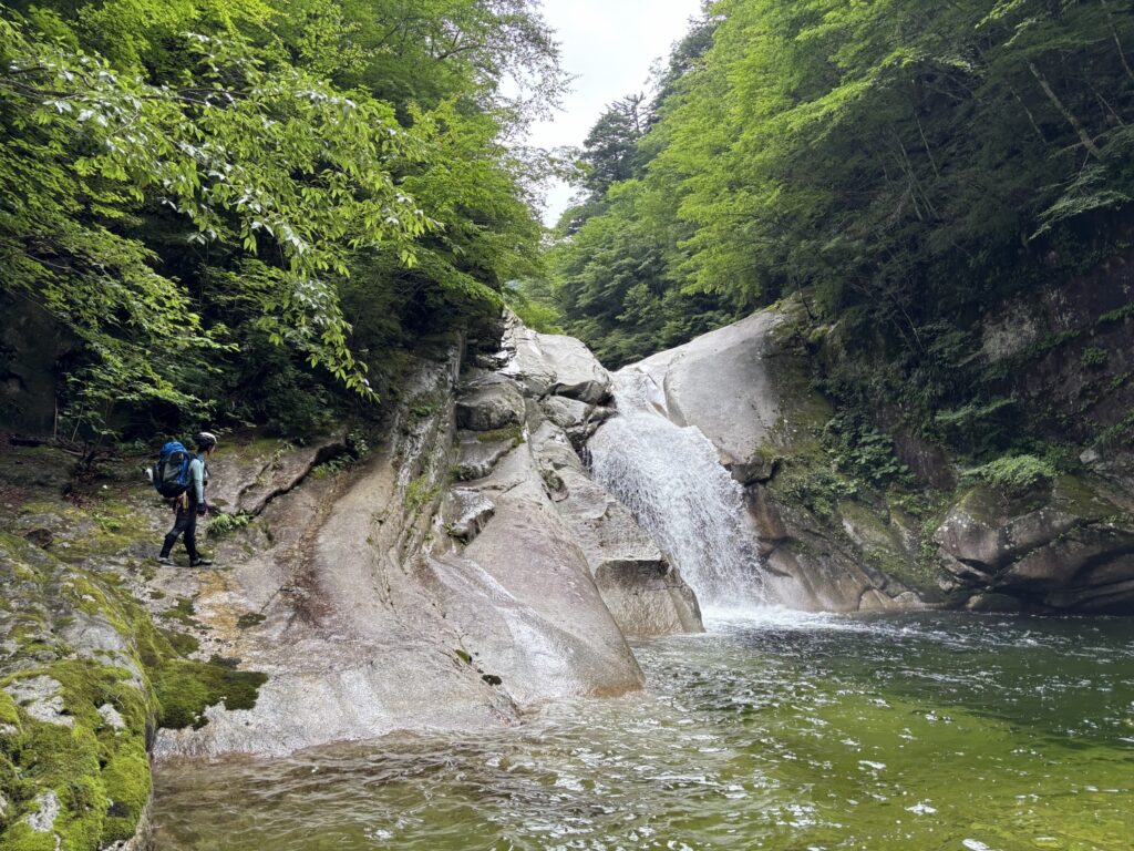 2026.7.19-20　尾白川 鞍掛沢・乗越沢（沢登り）