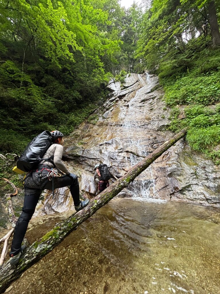 2026.7.19-20　尾白川 鞍掛沢・乗越沢（沢登り）