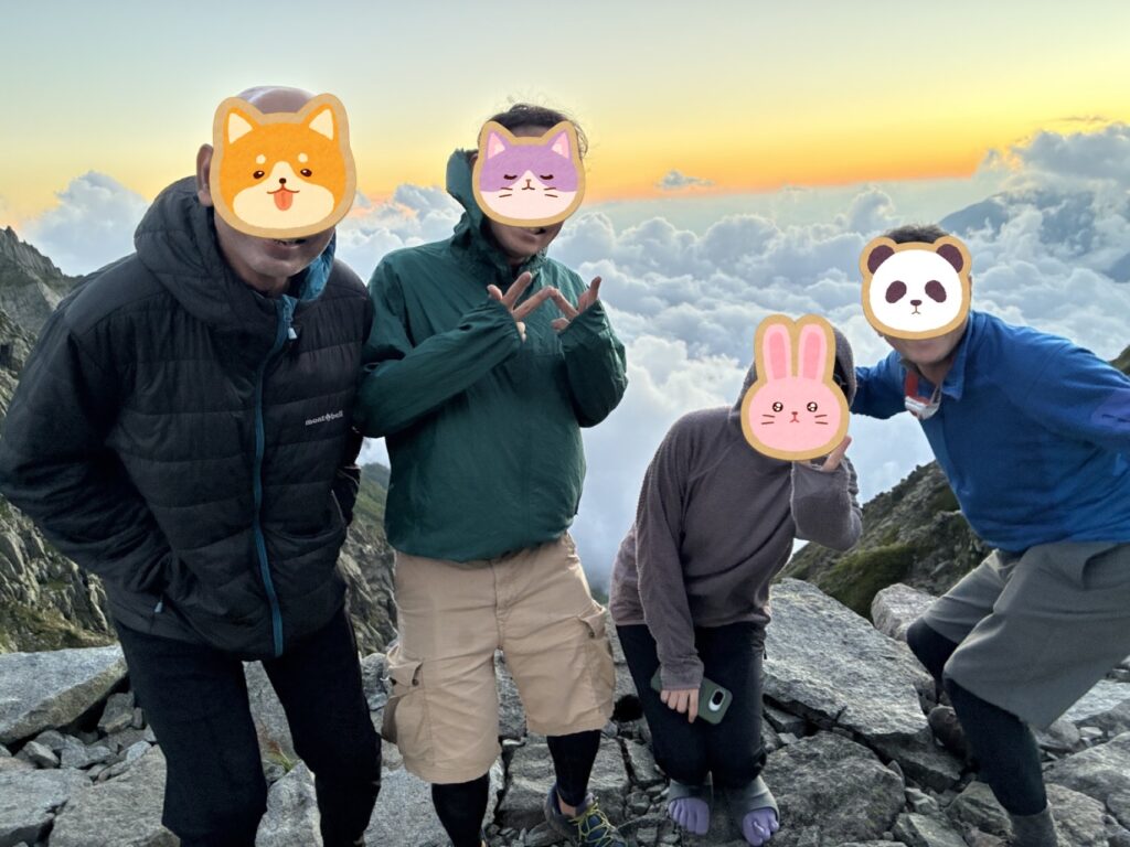 2026.7.25-26　奥前穂高周回（尾根歩き）