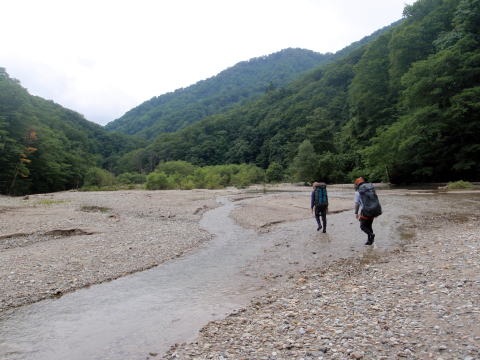 2012.8.11-14　和賀・生保内川（沢登り）