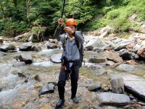 2012.8.11-14　和賀・生保内川（沢登り）