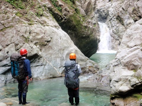 2012.8.11-14　和賀・生保内川（沢登り）