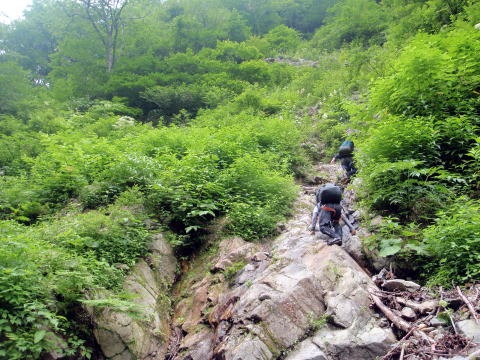 2012.8.11-14　和賀・生保内川（沢登り）