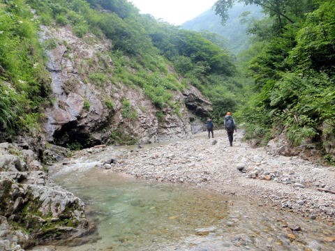 2012.8.11-14　和賀・生保内川（沢登り）