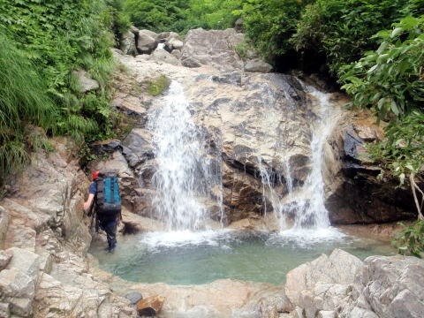 2012.8.11-14　和賀・生保内川（沢登り）
