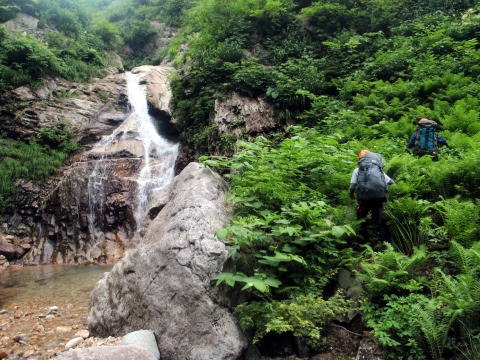 2012.8.11-14　和賀・生保内川（沢登り）