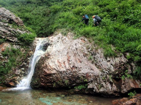 2012.8.11-14　和賀・生保内川（沢登り）
