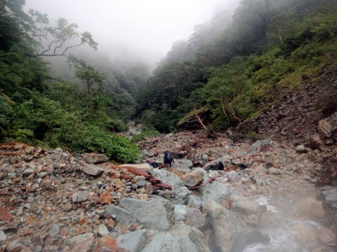 2012.8.11-14　和賀・生保内川（沢登り）