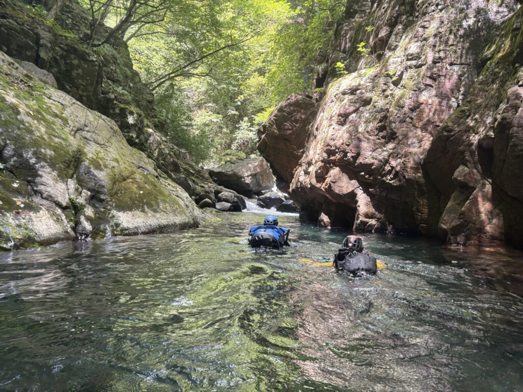 2026.8.5 庚申川本流（下部）（沢登り）