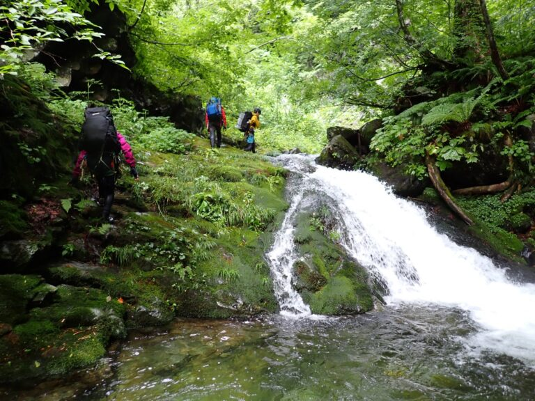 2026.8.14-16 お盆の沢 清津川サゴイ沢(沢登り)
