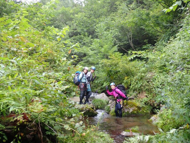 2026.8.14-16 お盆の沢 清津川サゴイ沢(沢登り)